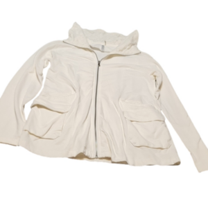 𝅺mur mur  sweatshirt with lace collar sz small